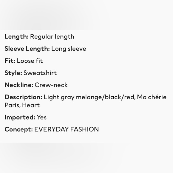 Ma Chérie Paris Oversized coquette French sweater Lana del rey downtown girl XL - Picture 10 of 10